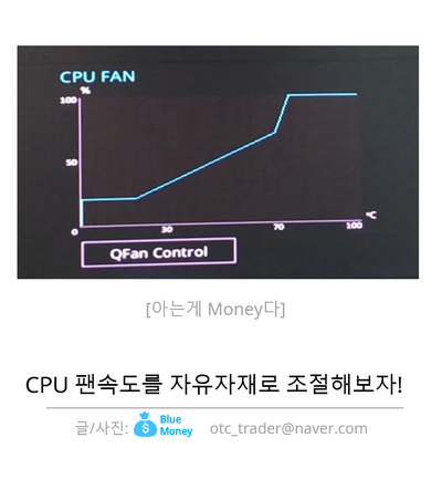 저소음 PC를 위해서 CPU 팬 속도 조절 해보자 : 네이버 블로그
