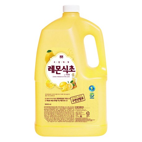 퐁퐁 레몬식초 주방세제, 3L : 네이버 블로그