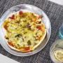 [시메오/레시피] 에어프라이어 또띠아 피자 만들기 (마르게리따, 옥수수, 새우)