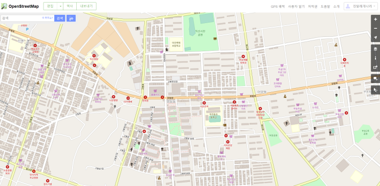 OPENSTREETMAP(OSM) : 네이버 블로그