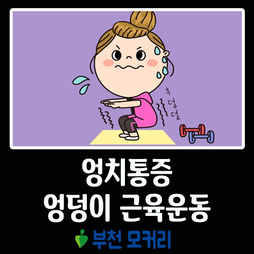 엉치통증 엉덩이 아플때 하면 좋은 근육운동 : 네이버 블로그