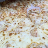 내돈내산 ] 도미노 피자 치즈 폭포 피자 + 슈퍼 곡물 치킨