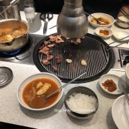 삼각지 맛집 한강집생태 칼칼한 생태매운탕과 마늘목살구이