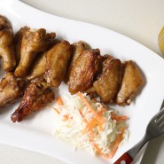 에어프라이어 초간단 닭요리 몽골리안치킨윙