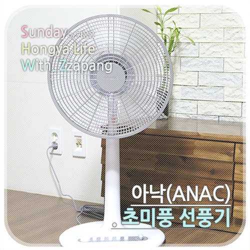아낙 초미풍선풍기 깔끔한 디자인과 저소음 : 네이버 블로그