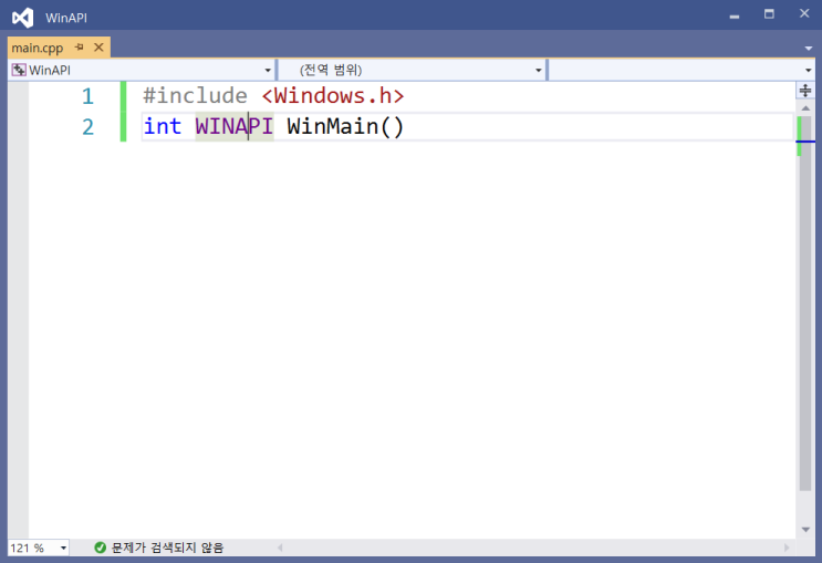 [WinAPI 강좌] 1. WinMain 함수 선언하기 : 네이버 블로그