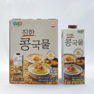 초간단 콩국수 만들기, 정식품 진한 콩국물 시식후기~!