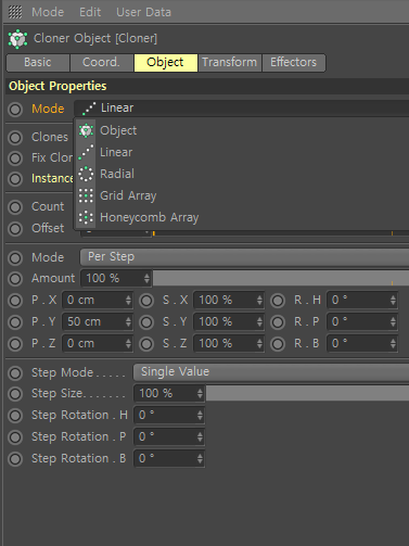 [C4D] Cinema4D Morgraph와 Effector : 네이버 블로그