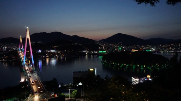 여수여행3탄(돌산공원/돌산대교야경/낭만포차거리) : 네이버 블로그