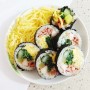 김밥말이 없을때 김밥 단단하게 싸는법! 계란지단 만들기