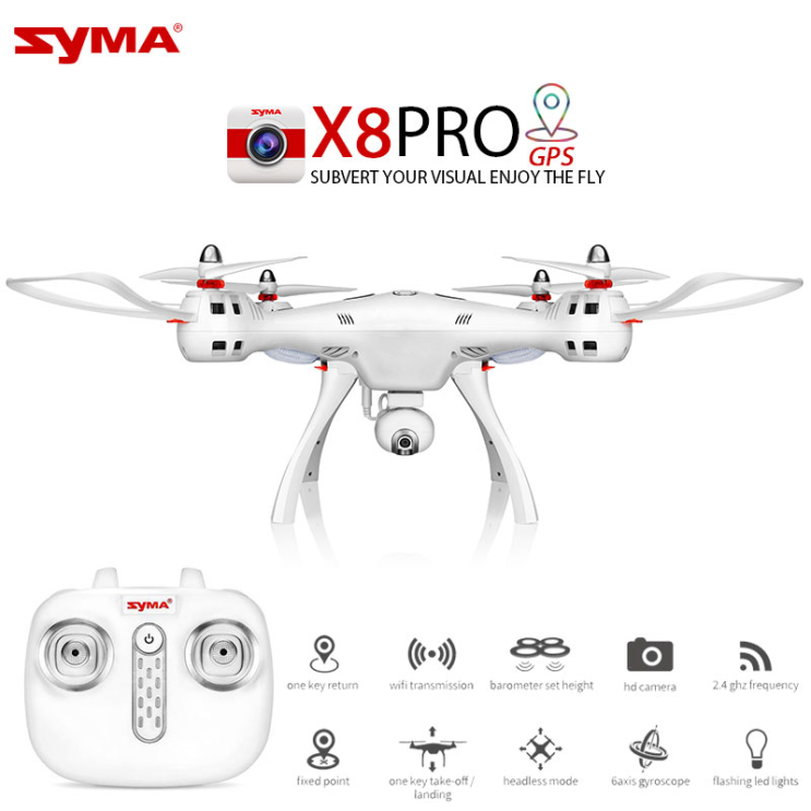 SYMA X8PRO GPS drone RC Quadcopter with Wifi Camera FPV (시마) X8PRO모델 드론 ...