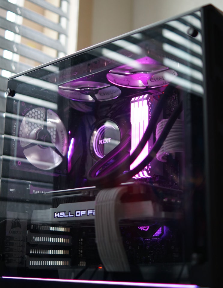 CORSAIR iCUE & ASUS AURA SYNC 연동 네이버 블로그