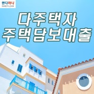 다주택자 주택담보대출 기억하세요 핸디머니