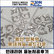 [굿라인]용인 성복역 롯데캐슬 골드타운 줄눈시공 후기