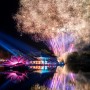 부여 궁남지 연꽃축제 불꽃놀이 사진