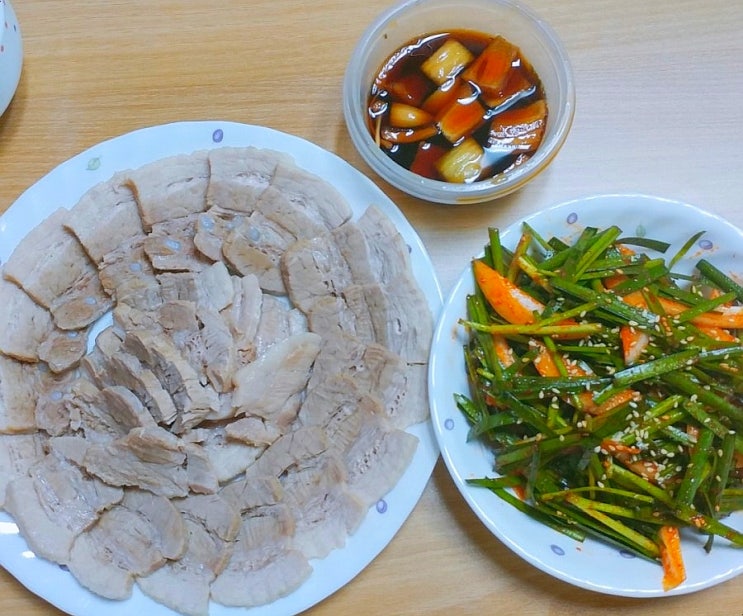 돼지고기 수육 쉽게 만들기 : 네이버 블로그