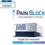 페인블럭(Pain Block)-만성통증 치료기,무통증 신호요법
