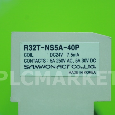 R32T-NS5A-40P 삼원액트 소형 릴레이터미널 : 네이버 블로그