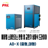 에어펠 스테인리스 판형 열 교환기 냉동식 드라이어 AD-X 특징 2탄 (중형,대형)