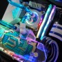 무더운 여름! 화이트와 블루 조합의 시원한 커스텀 수냉 PC!