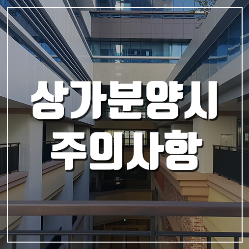 수익형 부동산 상가투자시 주의사항 : 네이버 블로그