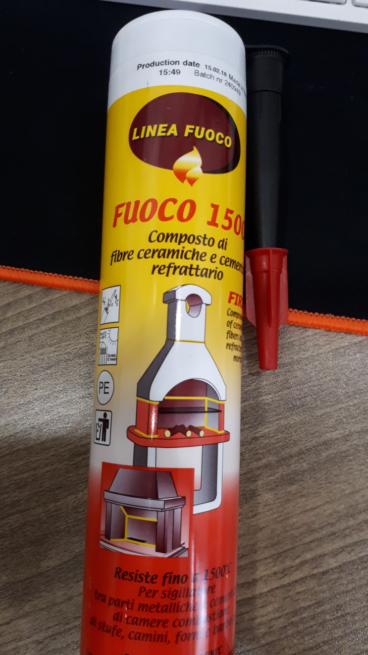 Silicone Alte Temperature Fuoco 1500 - Sigill