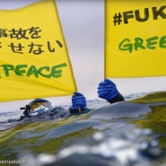 후쿠시마 방사성 오염수 방류 막기 위한 '그린피스' 탄원서 서명