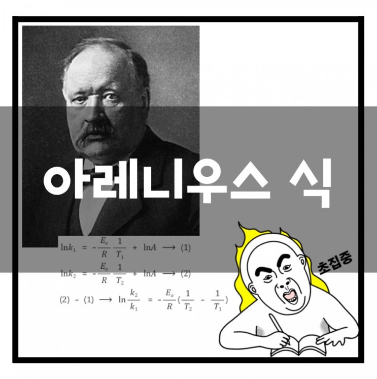 아레니우스 식(Arrhenius)에 대해 간단요약~ : 네이버 블로그