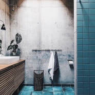 [욕실인테리어] 라이프스타일에 맞춘 북유럽풍 빈티지 Style.. 욕실