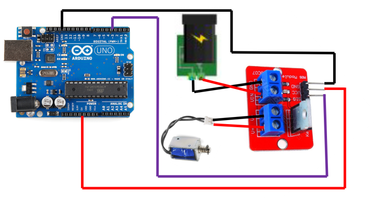 아두이노와 솔레노이드 사용하기 : 네이버 블로그
