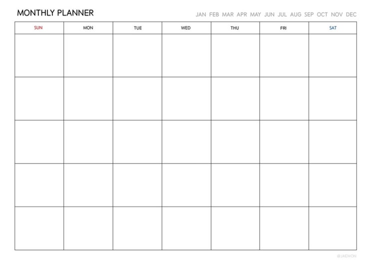 7 Day Schedule Maker