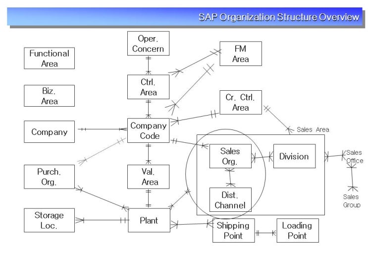 SAP Organization Structure Overview : 네이버 블로그