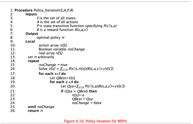 value function (+q function) & policy // Value Iteration, Policy ...
