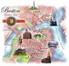 Freedom Trail Boston   Boston Freedom Trail Map 