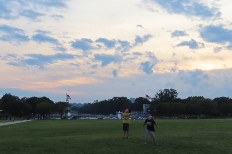 [미국 대륙횡단 Day21] 미국의 수도 워싱턴 D.C. 산책 / Washington Monument / World War II ...