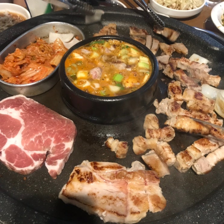 안산 중앙동 고기뷔페 무한리필집 구구삼겹살 : 네이버 블로그