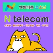 알뜰폰 비대면개통: 전국에서 n텔레콤 어플로 가입가능 :)