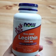 전립선 건강에 좋은 나우푸드 레시틴 (Now Foods Lecithin)1200mg