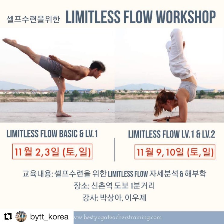셀프 수련을 위한 Limitless Flow 워크샵 : 네이버 블로그