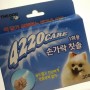 [강아지 칫솔] 더 독 4220 CARE 1회용 손가락칫솔 사용 솔직후기