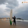 [내남자의 서핑이야기] 부산 송정 서핑 오락가락 날씨의 변덕 따위!! (20190223) 입수 25회차
