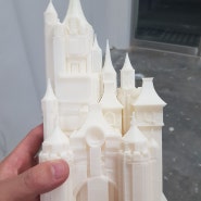 (3D프린트) 테마파크 모형 3D프린팅작업