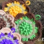 [6년 전 오늘] 에코의 창작 꽃바라기 / 친환경 항균 아크릴수세미 / 가을수세미
