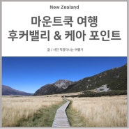 뉴질랜드 마운트쿡 여행 | 후커밸리 & 케아 포인트 트래킹 뷰가 너무 멋지잖아