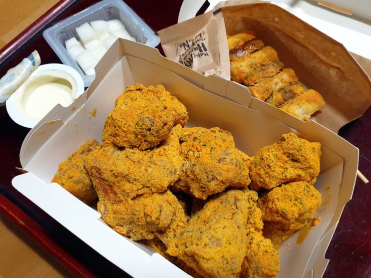 [BHC치킨] 뿌링클 메뉴 정복하기 : 네이버 블로그