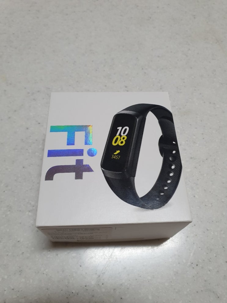 갤럭시핏 (SM-R370) 개봉기 및 한달 사용 후기 : 네이버 블로그
