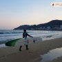 [내남자의 서핑이야기] 부산 송정 서핑 벚꽃 피는 봄 서핑 ! (20190330) 입수 30회차