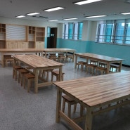 서울 항동초등학교 목공실 설치 - 나무늘보의 건강한 가구만들기