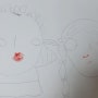 [5살6살]립스틱으로 미술놀이 후 아빠깨워서 삼겹살먹방 찍기