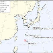 17호 태풍 타파. 주말에 한반도로 온다